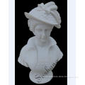 indoor beautiful female marble busts for sale